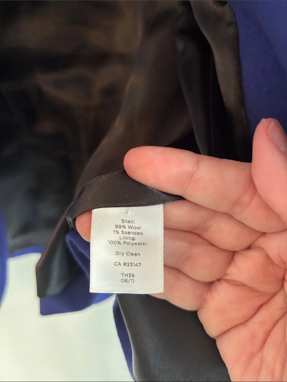Talbots tailored blazer